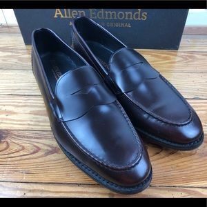 Allen Edmonds Mercer Street Brown Loafers Size 11D